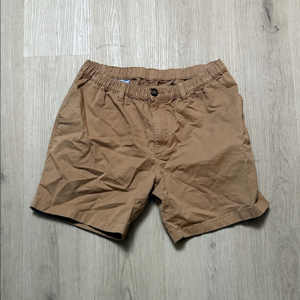Chubbies Men's Brown Flat Front Shorts